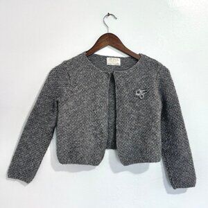 Zara Gray Knit Cardigan